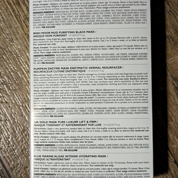 Peter Thomas Roth mask set - Picture 2 of 2